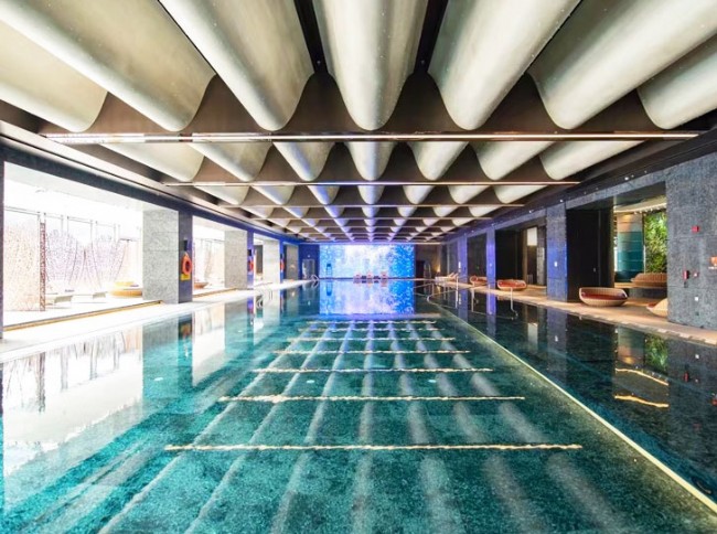 洛阳网站建设西安W酒店泳池